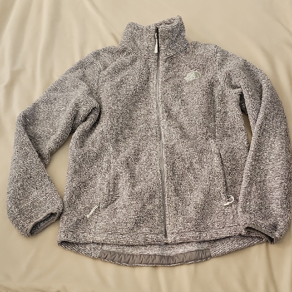 The North Face Light Gray Fleece Jacket